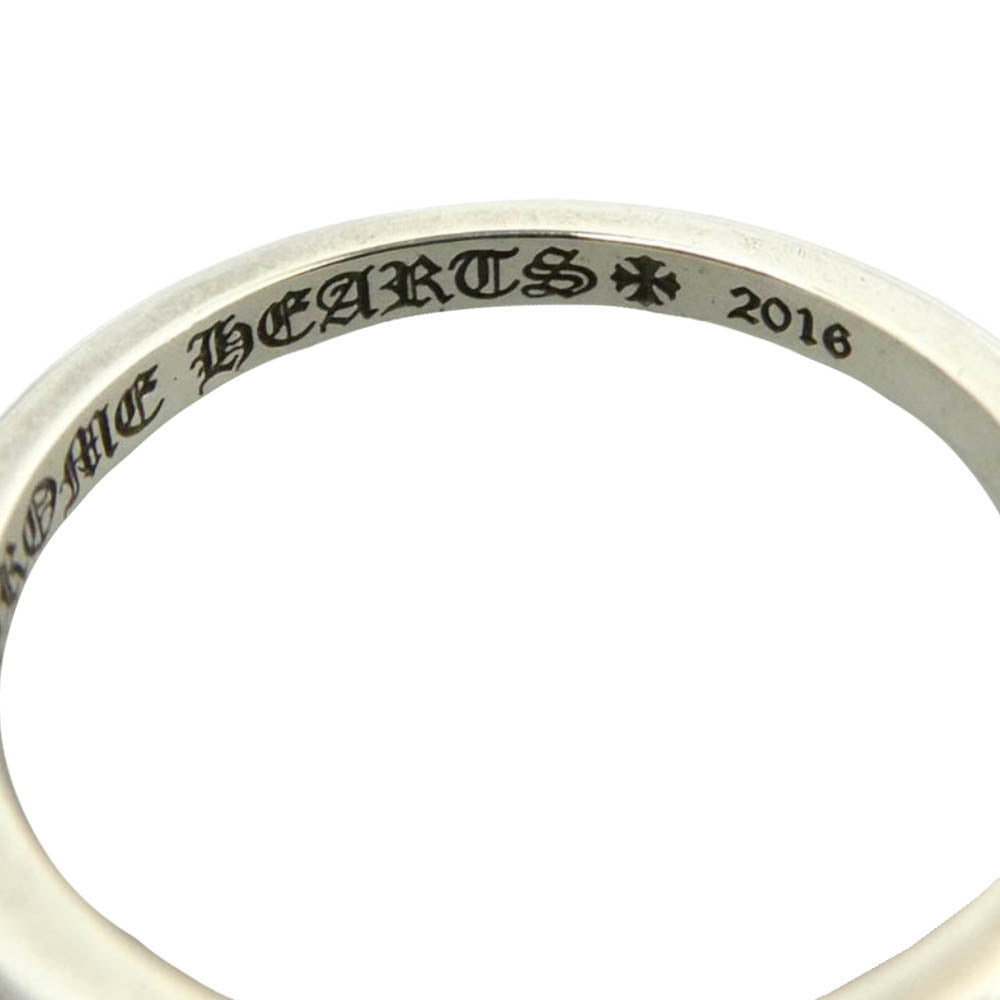 CHROME HEARTS クロムハーツ（原本有） WD ROUND BBLGM ウェディング ラウンドプレーン バブルガム リング シルバー系 約9号【中古】