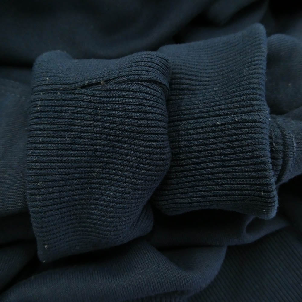 THE NORTH FACE ノースフェイス NT62238X SWEAT LG CREW 長袖 ロゴ刺繍 スウェット トレーナー ネイビー系 XL【中古】