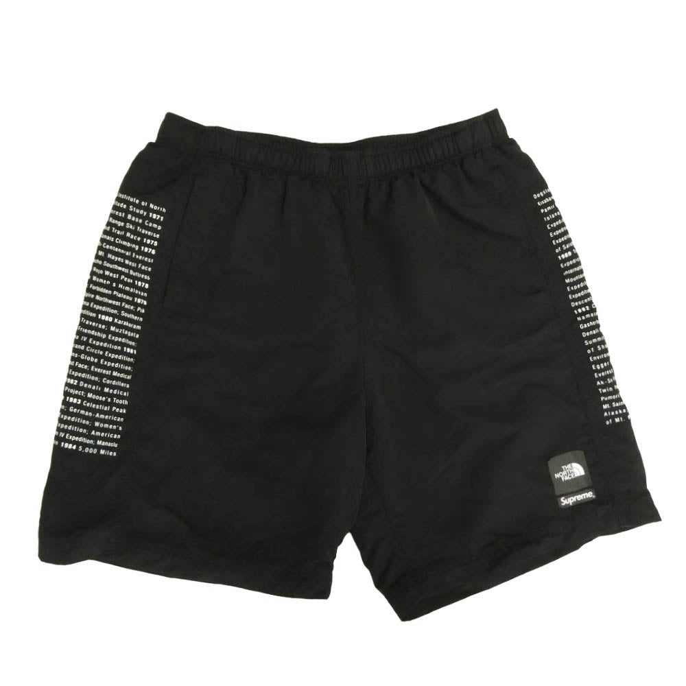 Supreme シュプリーム 24SS NB02410I x The North Face ノースフェイス Nylon Short ナイロンショーツ ショートパンツ ブラック系 L【中古】