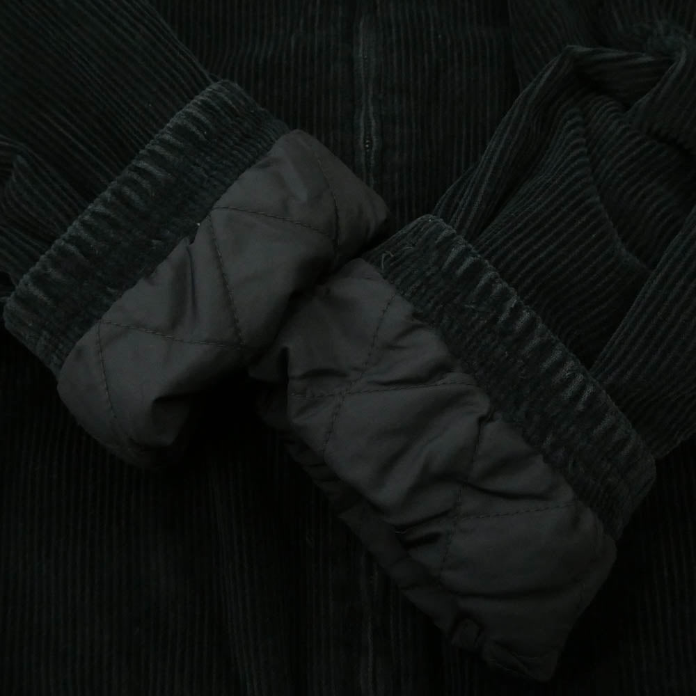 Supreme シュプリーム NIKE ナイキ 22SS × NIKE ナイキ Arc Corduroy Hooded Jacket アーク コーデュロイ フーデッド ジャケット ブラック系 M【中古】