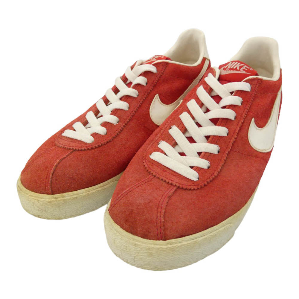 NIKE ナイキ 630097-611 90s VINTAGE ヴィンテージ BRUIN SUEDE ブルインスエード ローカット スニーカー レッド系 ホワイト系 26.5cm【中古】