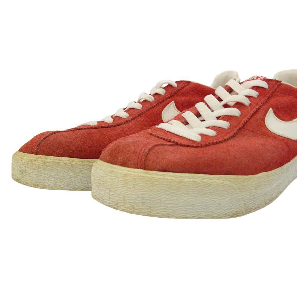 NIKE ナイキ 630097-611 90s VINTAGE ヴィンテージ BRUIN SUEDE ブルインスエード ローカット スニーカー レッド系 ホワイト系 26.5cm【中古】