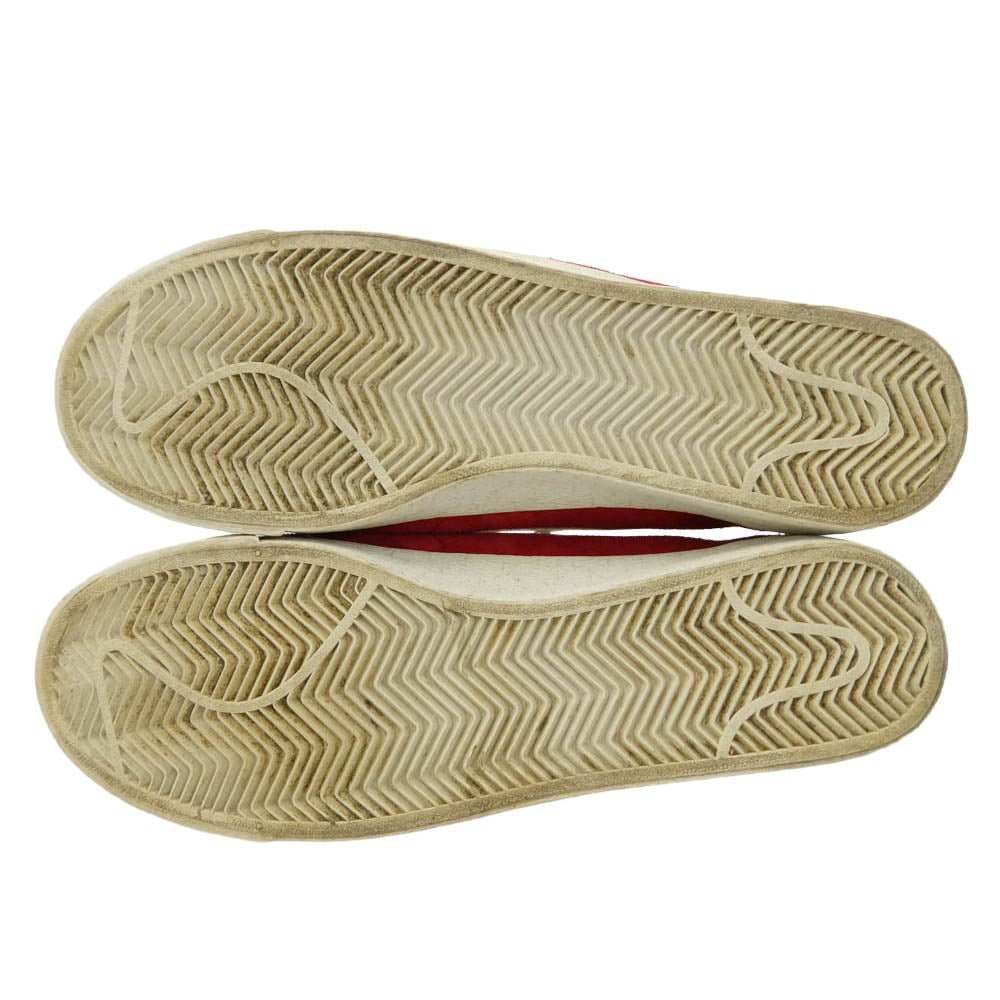 NIKE ナイキ 630097-611 90s VINTAGE ヴィンテージ BRUIN SUEDE ブルインスエード ローカット スニーカー レッド系 ホワイト系 26.5cm【中古】