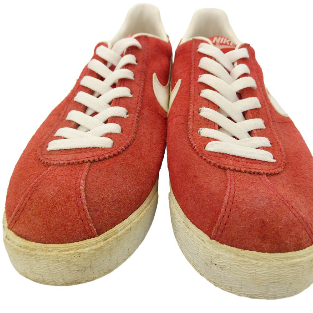 NIKE ナイキ 630097-611 90s VINTAGE ヴィンテージ BRUIN SUEDE ブルインスエード ローカット スニーカー レッド系 ホワイト系 26.5cm【中古】