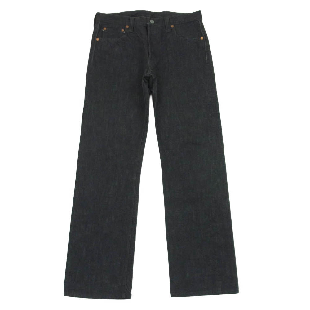 FULLCOUNT フルカウント 1734 ストレート デニム パンツ コットン 日本製 ダークグレー系 W30 L34【中古】