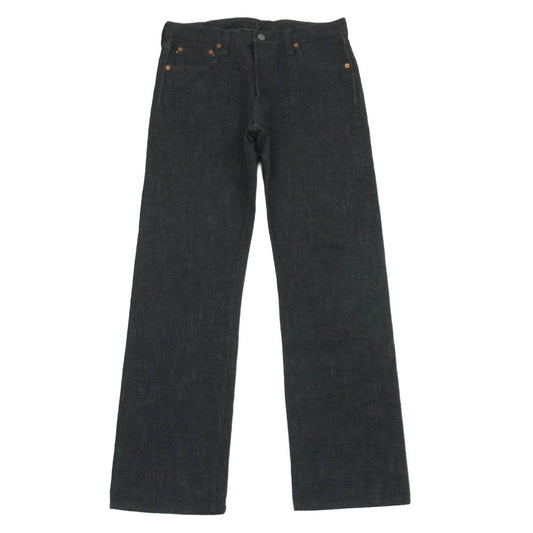 FULLCOUNT フルカウント 1734 ストレート デニム パンツ コットン 日本製 ダークグレー系 W30 L34【中古】