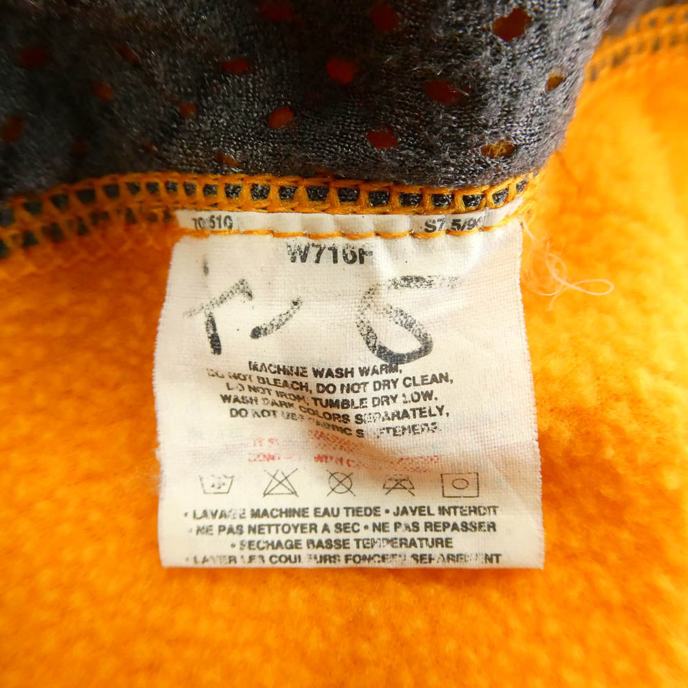 patagonia パタゴニア W716F Synchilla シンチラ ボア フリース ベスト オレンジ系 M【中古】