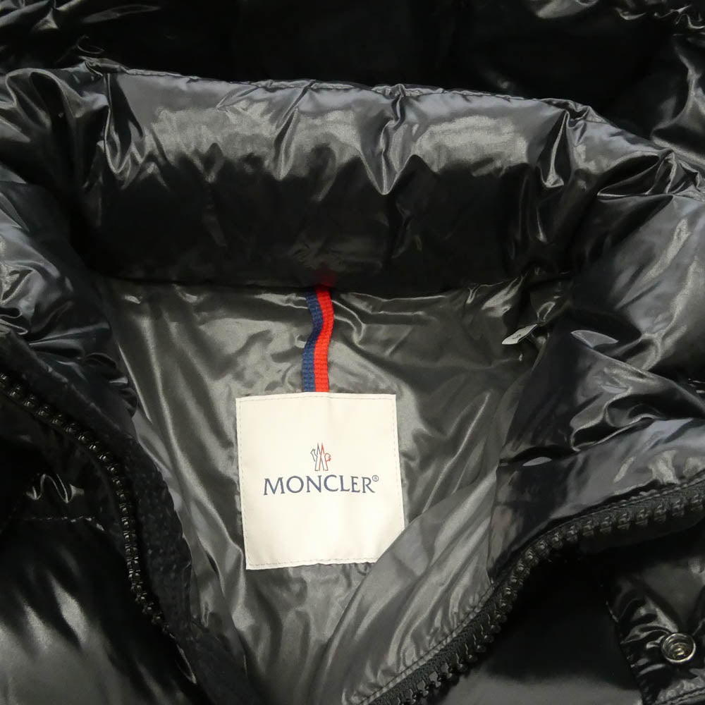 MONCLER モンクレール 25AW K20911A53600 MAYA JACKET ロゴワッペン マヤ ダウン ジャケット ブラック系 3【新古品】【未使用】【中古】