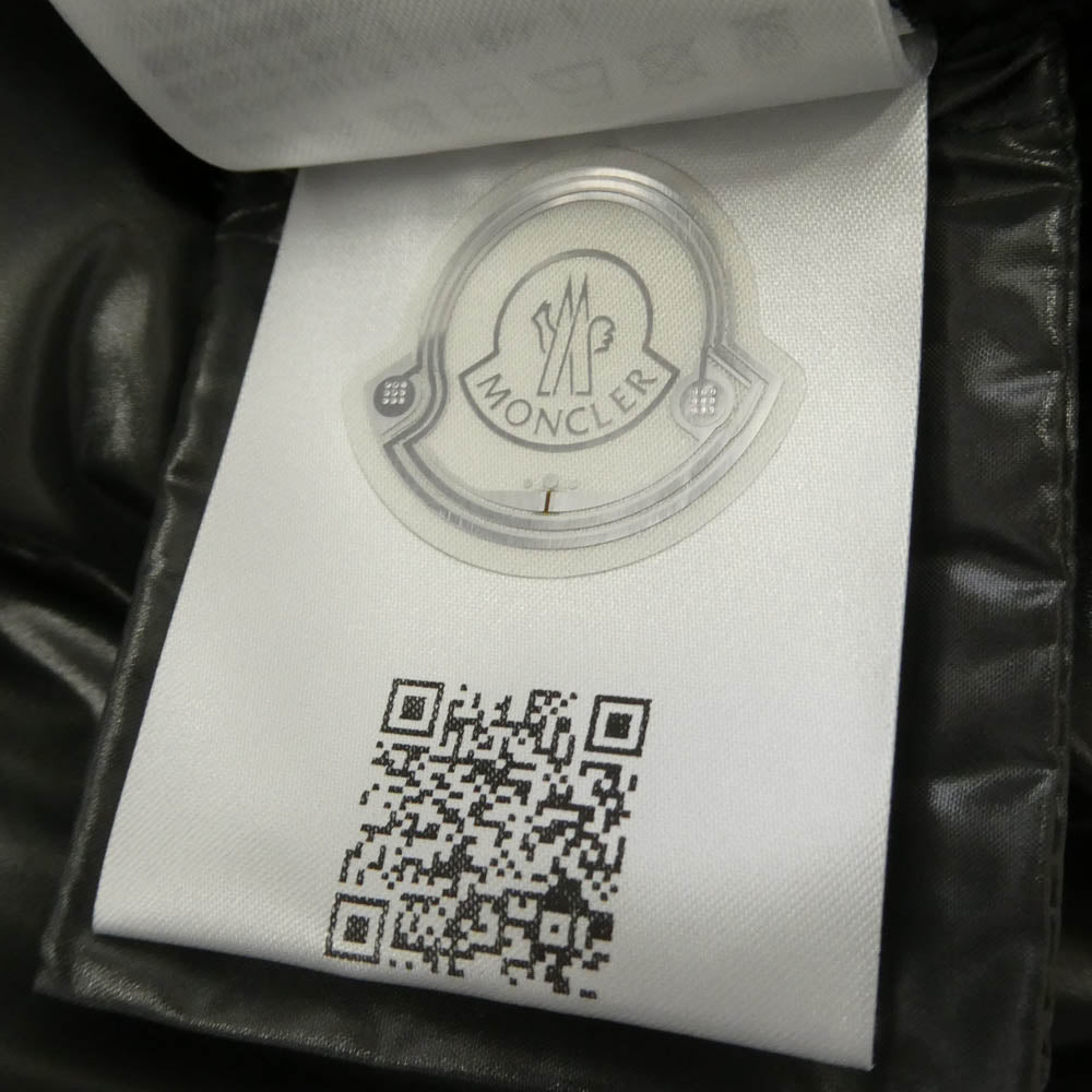 MONCLER モンクレール 25AW K20911A53600 MAYA JACKET ロゴワッペン マヤ ダウン ジャケット ブラック系 3【新古品】【未使用】【中古】