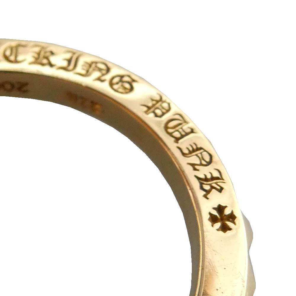 CHROME HEARTS クロムハーツ（原本無） 22K TFP PNK BIG トゥルー ファッキンパンク ビッグパンク リング ゴールド系 22号【中古】
