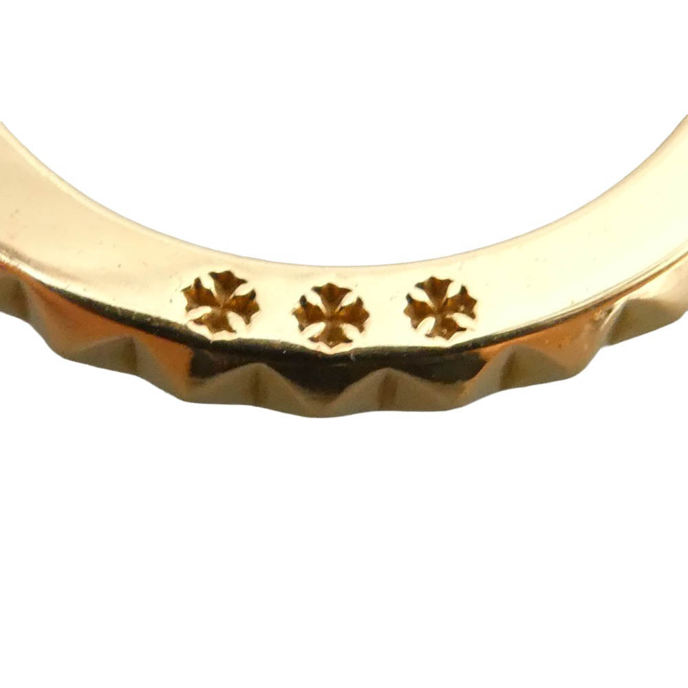 CHROME HEARTS クロムハーツ（原本無） 22K TFP PNK BIG トゥルー ファッキンパンク ビッグパンク リング ゴールド系 22号【中古】