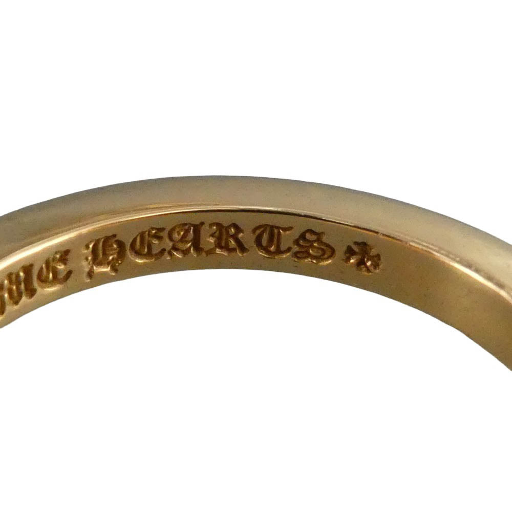 CHROME HEARTS クロムハーツ（原本無） 22K TFP PNK BIG トゥルー ファッキンパンク ビッグパンク リング ゴールド系 22号【中古】
