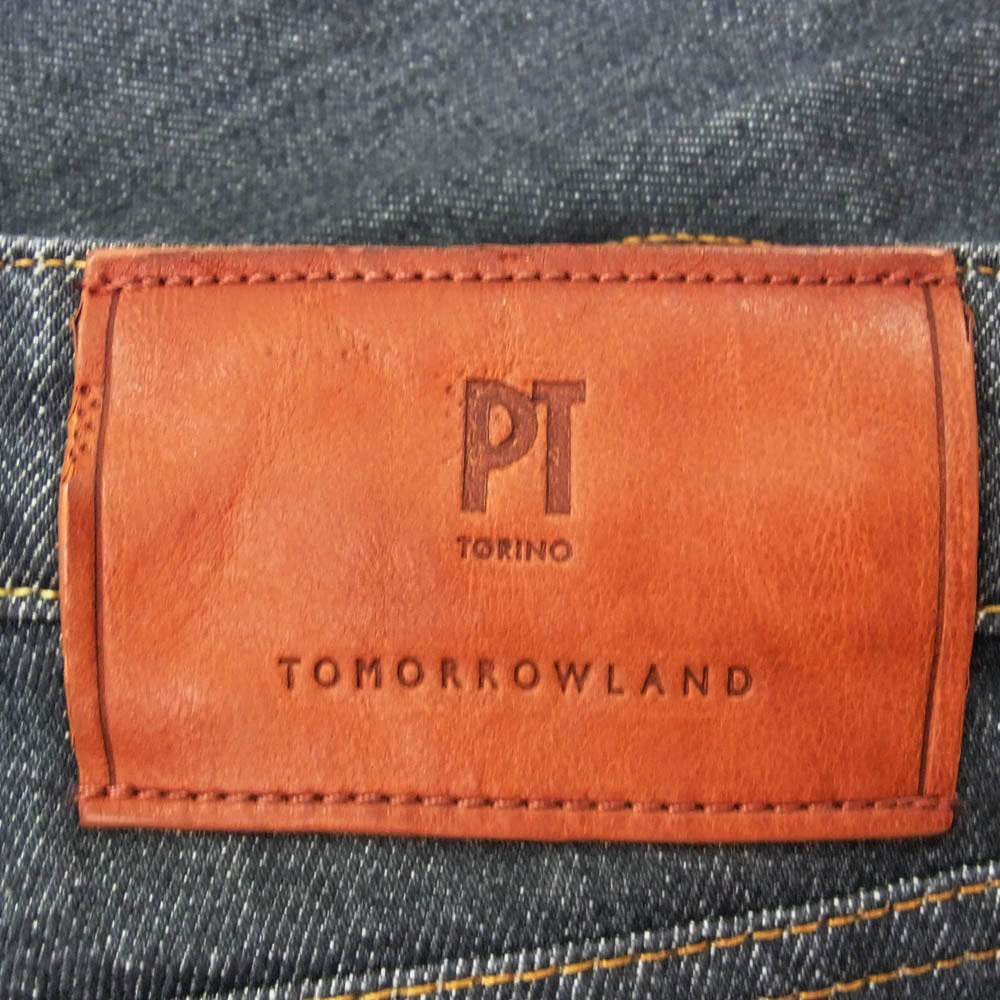 ピーティートリノ TOMORROWLAND トゥモローランド C5AJT1Z90TOM TOMORROWLAND 別注 ストレッチ デニムパンツ ジーンズ ダークグレー系 34【中古】
