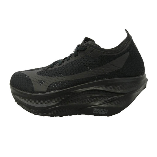 COMME des GARCONS コムデギャルソン Mizuno ミズノ D1GD252801 × Mizuno Wave Rebellion Pro CDG ミズノ ウェーブ リベリオン プロ スニーカー シューズ ブラック系 23cm【新古品】【未使用】【中古】