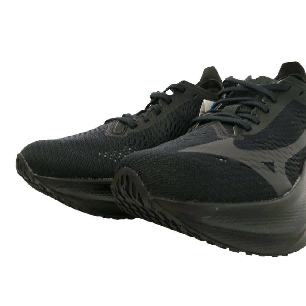 COMME des GARCONS コムデギャルソン Mizuno ミズノ D1GD252801 × Mizuno Wave Rebellion Pro CDG ミズノ ウェーブ リベリオン プロ スニーカー シューズ ブラック系 23cm【新古品】【未使用】【中古】