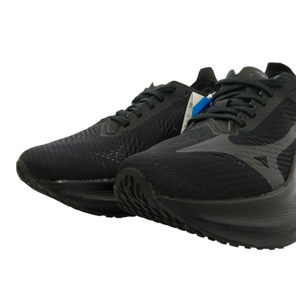 COMME des GARCONS コムデギャルソン Mizuno ミズノ D1GD252801 × Mizuno Wave Rebellion Pro CDG ミズノ ウェーブ リベリオン プロ スニーカー シューズ ブラック系 23cm【新古品】【未使用】【中古】