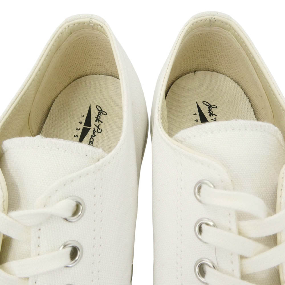 CONVERSE コンバース 1AD619 Jack Purcell 1935 ジャックパーセル ローカット スニーカー ホワイト ホワイト系 27.5cm【美品】【中古】