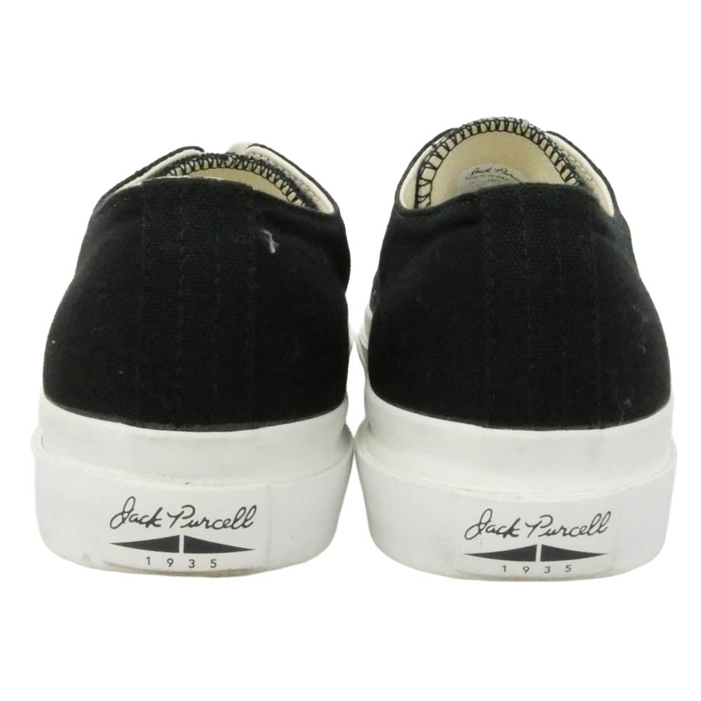 CONVERSE コンバース 1AD620 Jack Purcell 1935 ジャックパーセル ローカット スニーカー ブラック系 ホワイト系 27.5cm【美品】【中古】