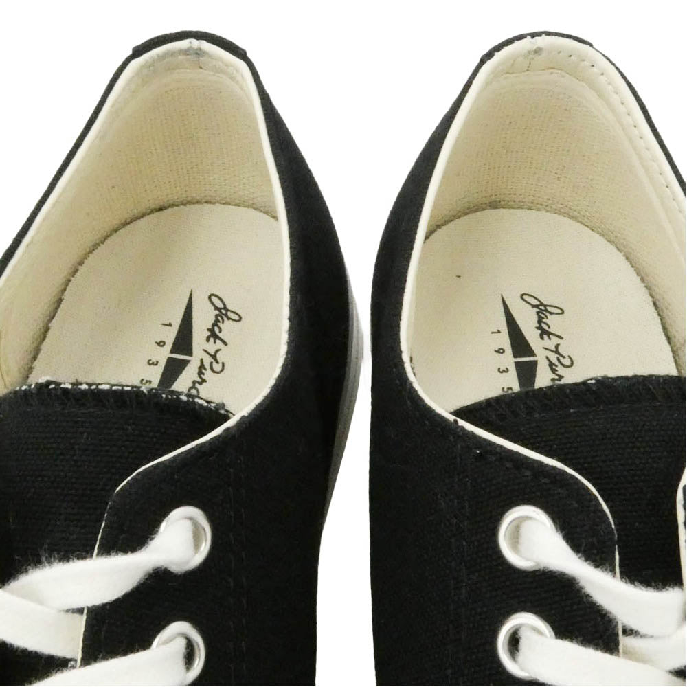 CONVERSE コンバース 1AD620 Jack Purcell 1935 ジャックパーセル ローカット スニーカー ブラック系 ホワイト系 27.5cm【美品】【中古】