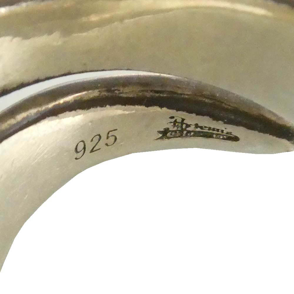 アルテミスクラシック ACR0261 ギャランティ付属 Madonna and Child Ring マドンナ ＆ チャイルド 聖母子 リング シルバー系 16号【中古】