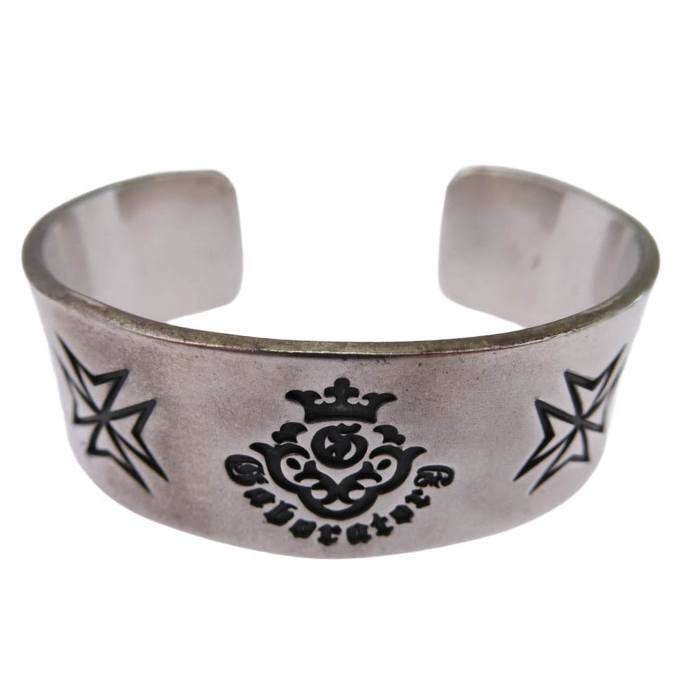 GABOR ガボール BG-11 ギャランティ付属 Gaboratory Flat Bar Bangle ガボラトリー フラット バー スターリングシルバー バングル シルバー系【中古】