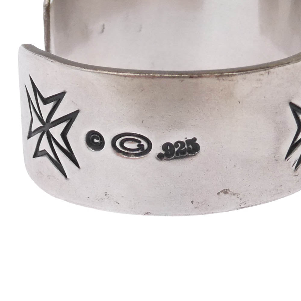 GABOR ガボール BG-11 ギャランティ付属 Gaboratory Flat Bar Bangle ガボラトリー フラット バー スターリングシルバー バングル シルバー系【中古】