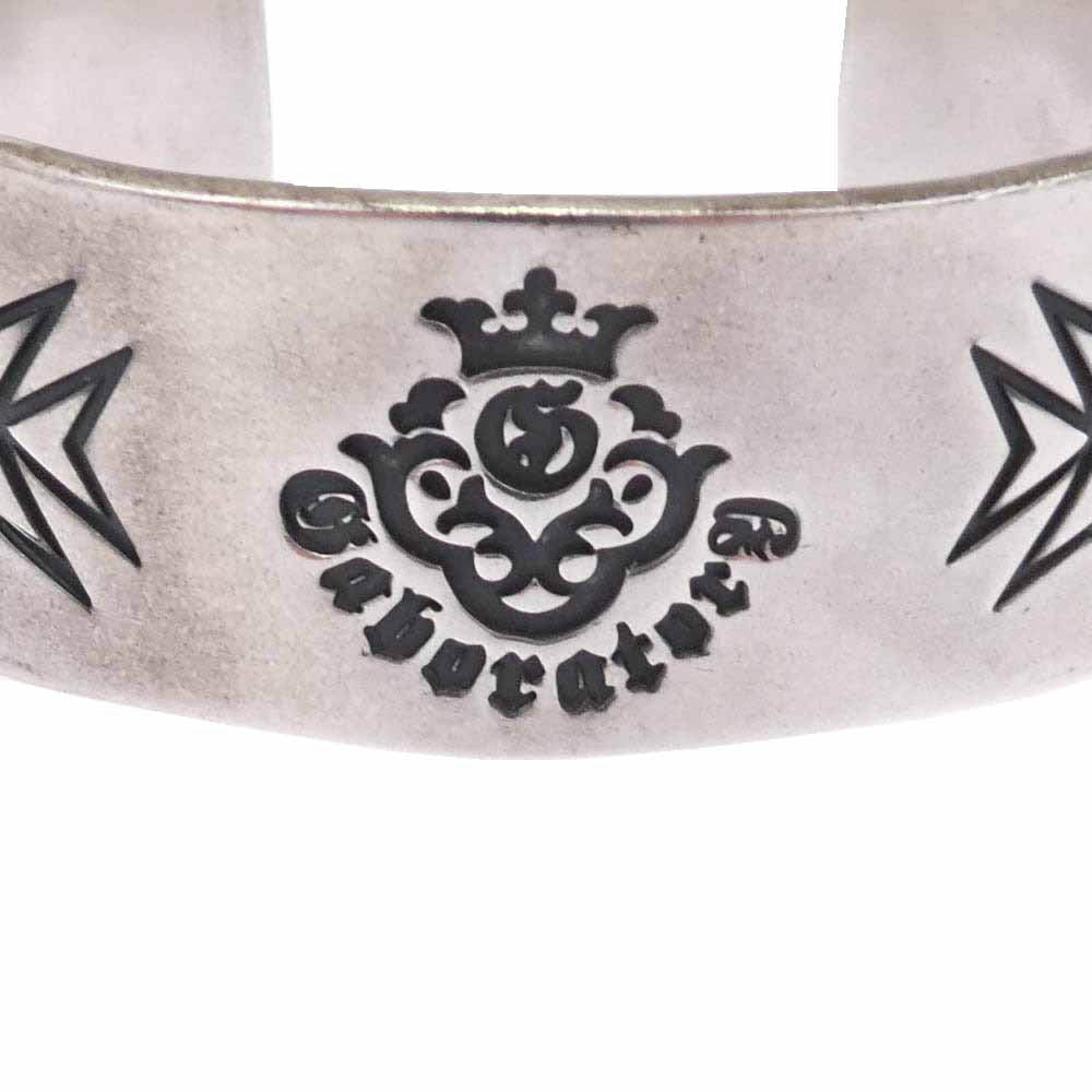 GABOR ガボール BG-11 ギャランティ付属 Gaboratory Flat Bar Bangle ガボラトリー フラット バー スターリングシルバー バングル シルバー系【中古】