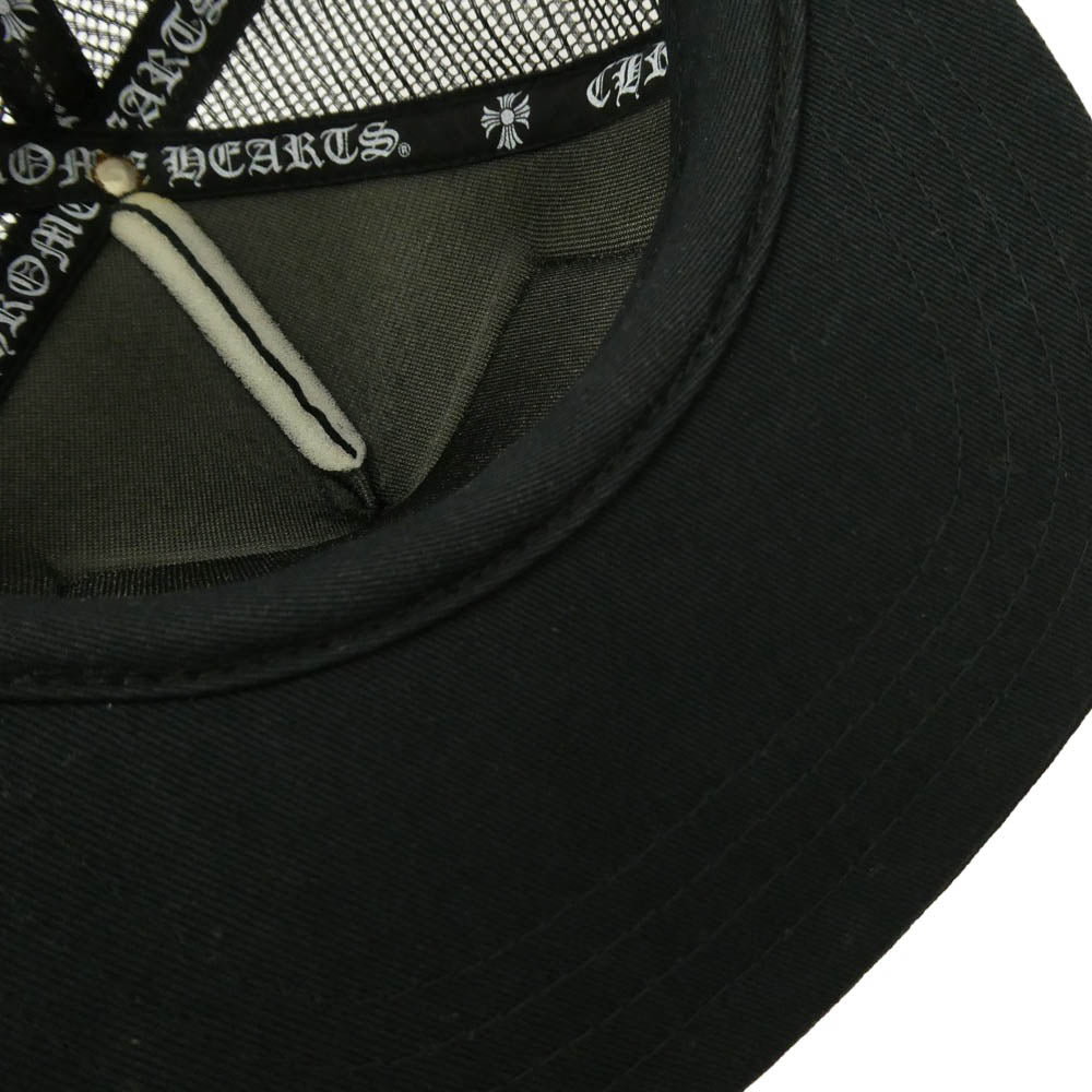 CHROME HEARTS クロムハーツ（原本無） CH Hollywood USA Limited TRUCKER CAP ハリウッド限定トラッカー メッシュ キャップ 帽子 ブラック系 51-61【中古】