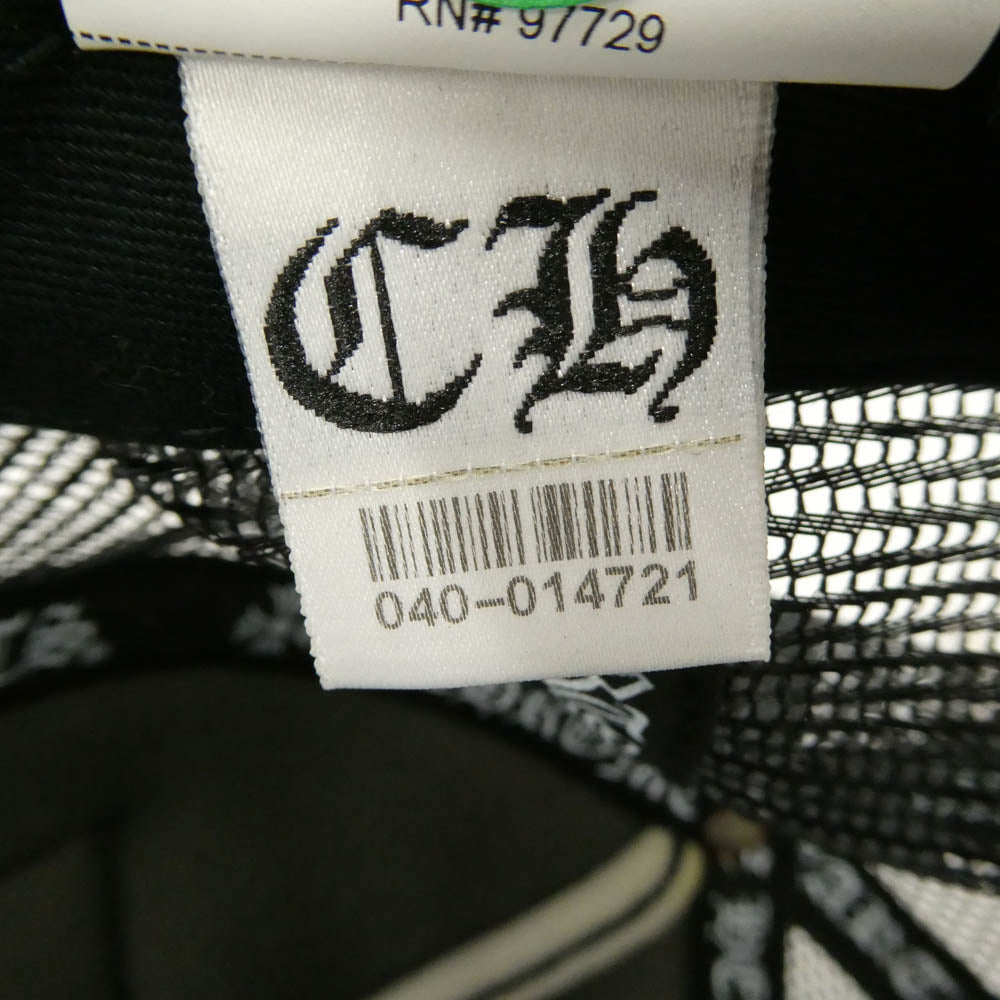 CHROME HEARTS クロムハーツ（原本無） CH Hollywood USA Limited TRUCKER CAP ハリウッド限定トラッカー メッシュ キャップ 帽子 ブラック系 51-61【中古】