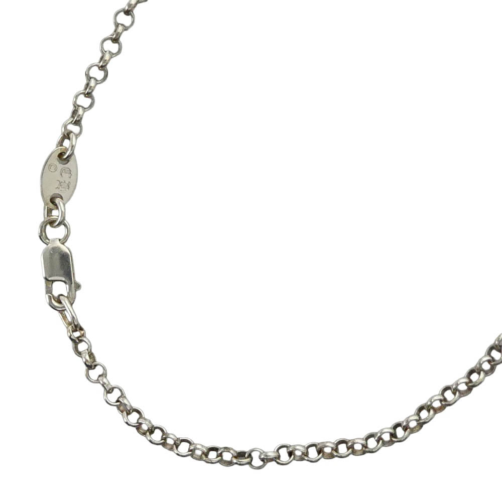 CHROME HEARTS クロムハーツ（原本無） 購入時レシート原本付属 NECKCHAIN R20 20inch 20インチ ロール チェーン ネックレス シルバー系【中古】