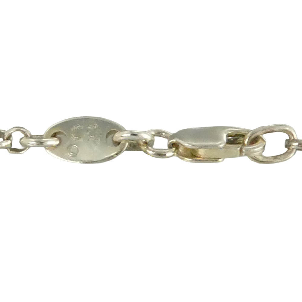 CHROME HEARTS クロムハーツ（原本無） 購入時レシート原本付属 NECKCHAIN R20 20inch 20インチ ロール チェーン ネックレス シルバー系【中古】