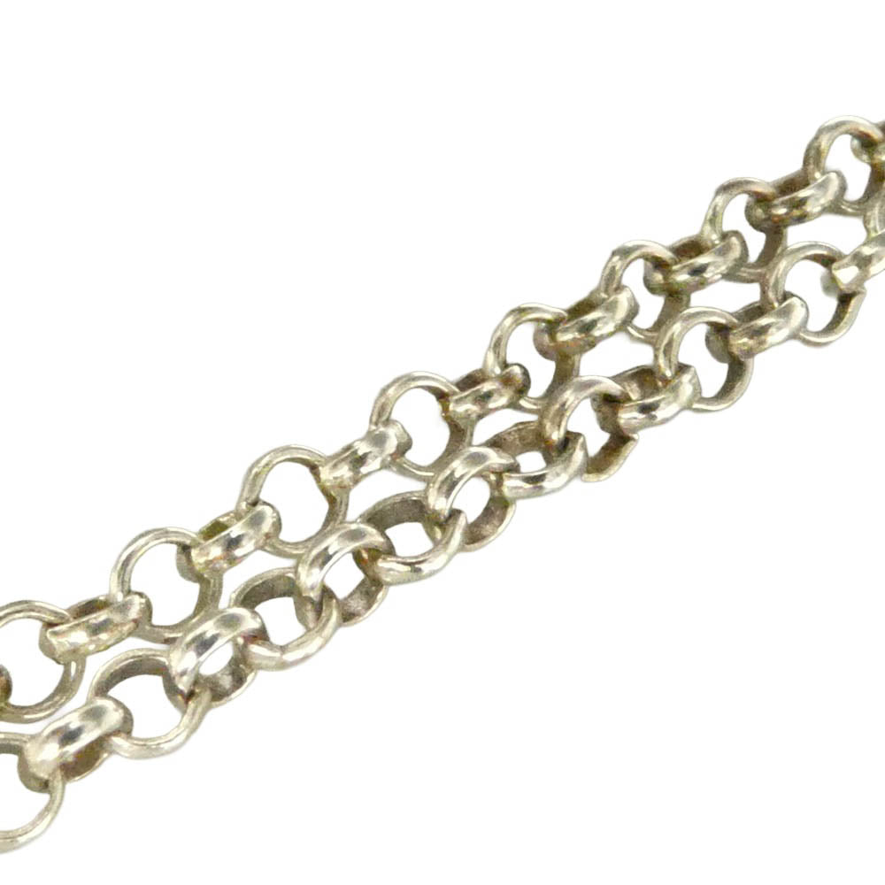 CHROME HEARTS クロムハーツ（原本無） 購入時レシート原本付属 NECKCHAIN R20 20inch 20インチ ロール チェーン ネックレス シルバー系【中古】