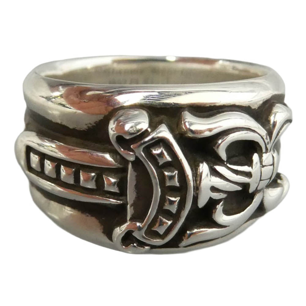 CHROME HEARTS クロムハーツ（原本無） DAGGER ダガーリング シルバー系 18号【中古】