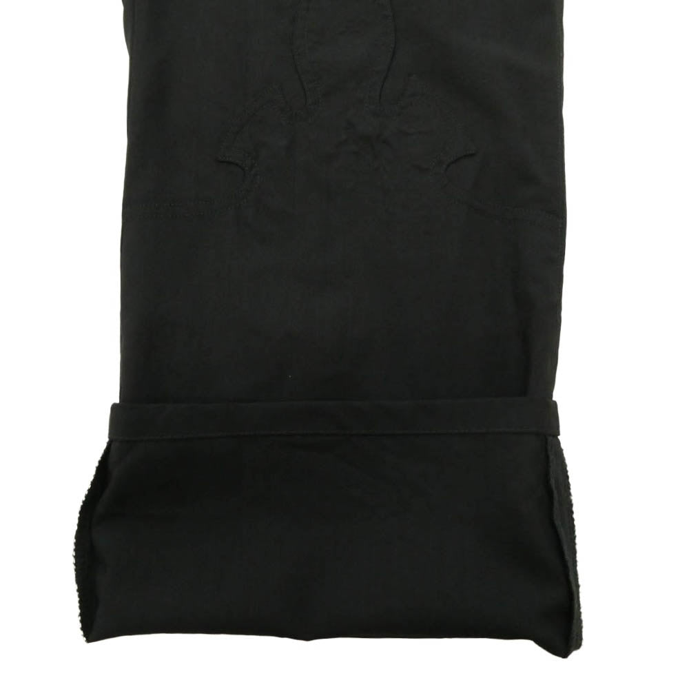 CHROME HEARTS クロムハーツ（原本無） クロスボールボタン フレアニー ウール トラウザー スラックス ロングパンツ ブラック系 32【中古】