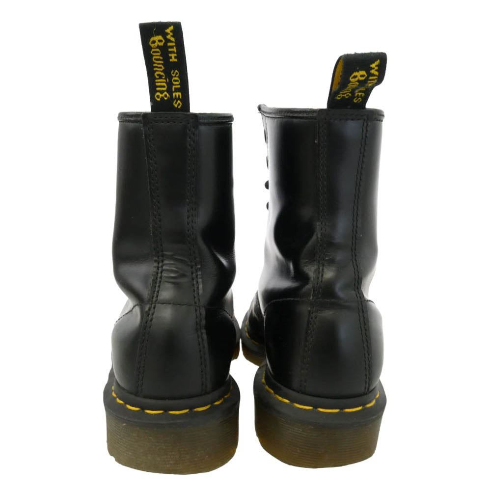 Dr.Martens ドクターマーチン 8ホール レザー ブーツ ブラック系 UK5【中古】