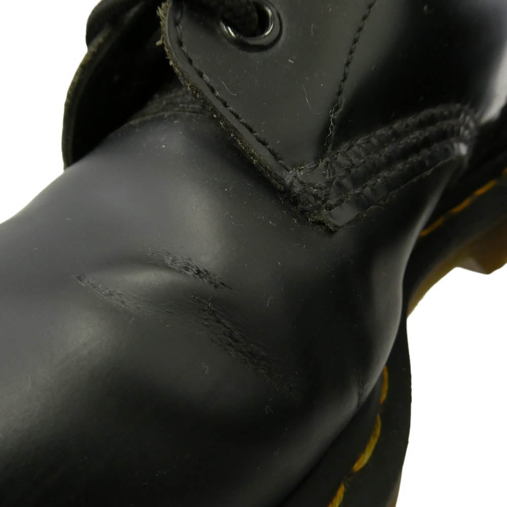 Dr.Martens ドクターマーチン 8ホール レザー ブーツ ブラック系 UK5【中古】