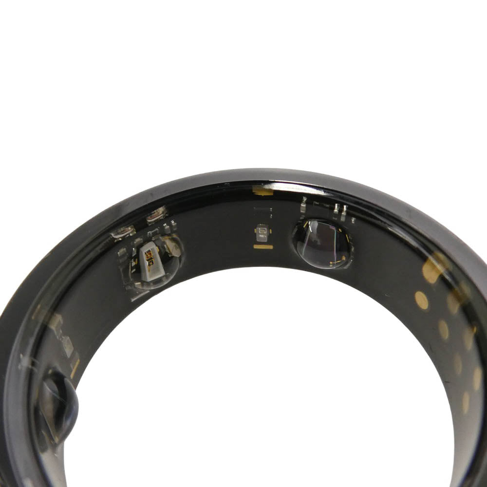 GUCCI グッチ x OURA インターロッキング スマートリング ブラック系 約24号【極上美品】【中古】