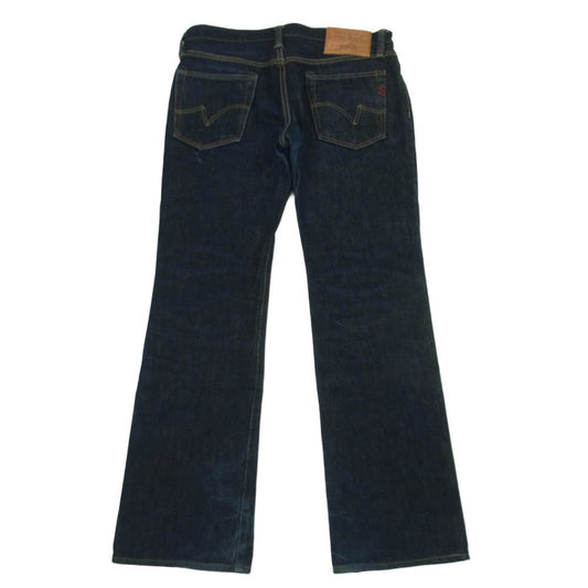 IRON HEART アイアンハート 461S 21oz SELVEDGE DENIM 21オンス セルビッチ ブーツカット デニム パンツ ジーンズ インディゴブルー系 W32 L34【中古】