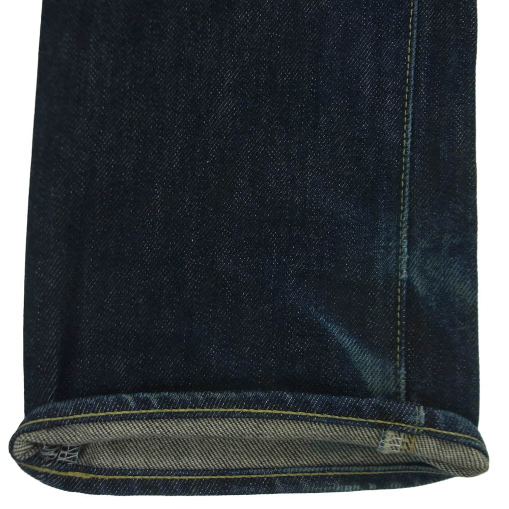 IRON HEART アイアンハート 461S 21oz SELVEDGE DENIM 21オンス セルビッチ ブーツカット デニム パンツ ジーンズ インディゴブルー系 W32 L34【中古】