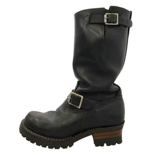 WESCO ウエスコ Custom Boss カスタム ボス エンジニア ブーツ ブラック系 US7E【中古】