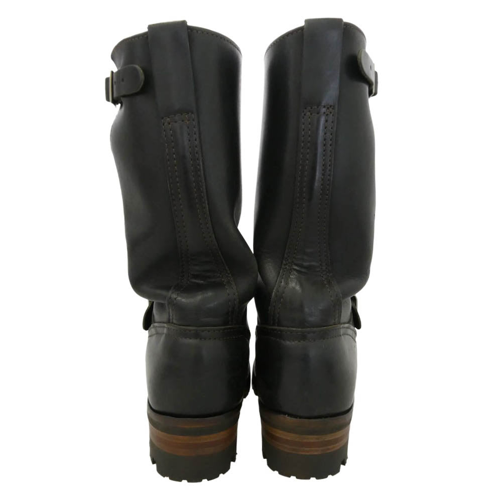 WESCO ウエスコ Custom Boss カスタム ボス エンジニア ブーツ ブラック系 US7E【中古】