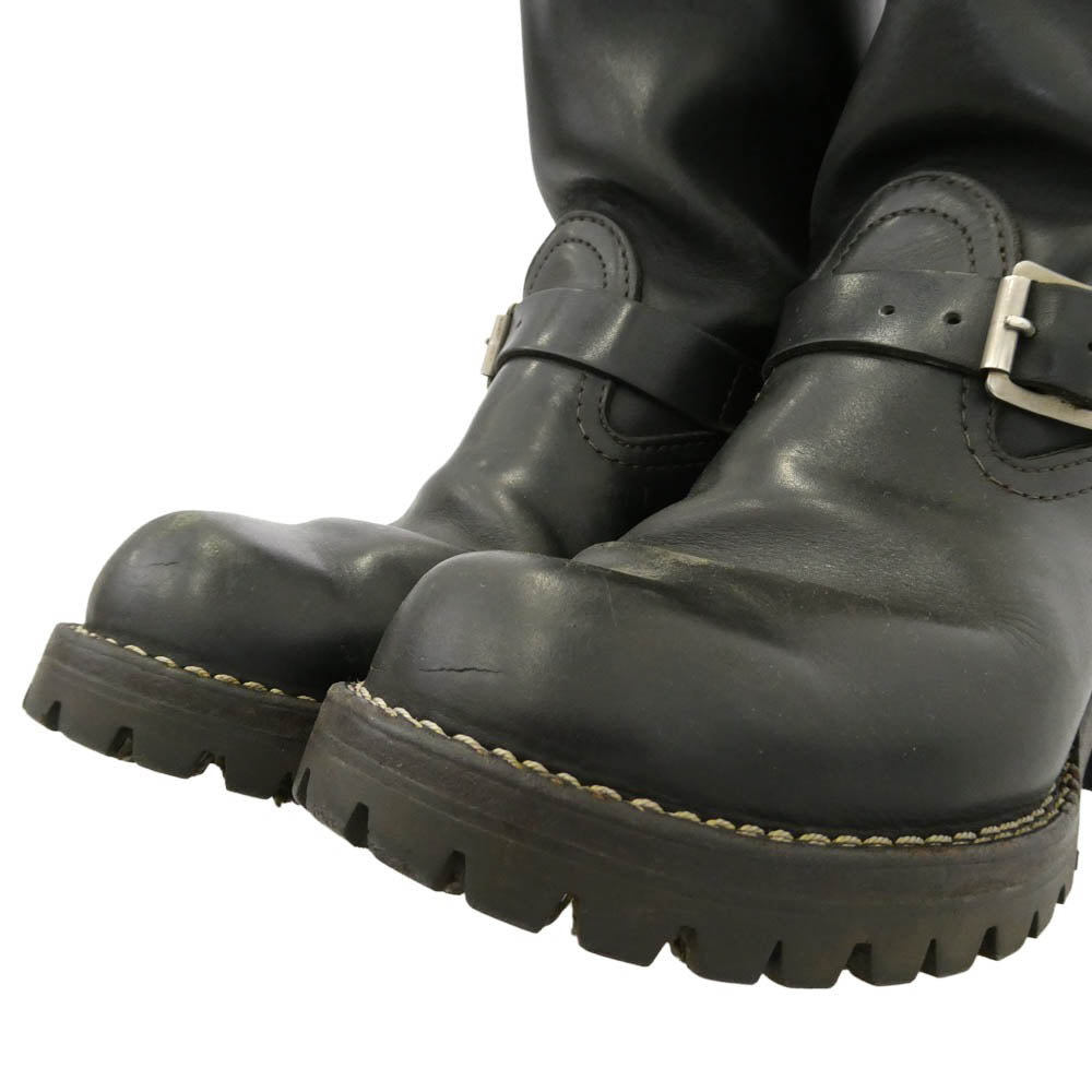 WESCO ウエスコ Custom Boss カスタム ボス エンジニア ブーツ ブラック系 US7E【中古】