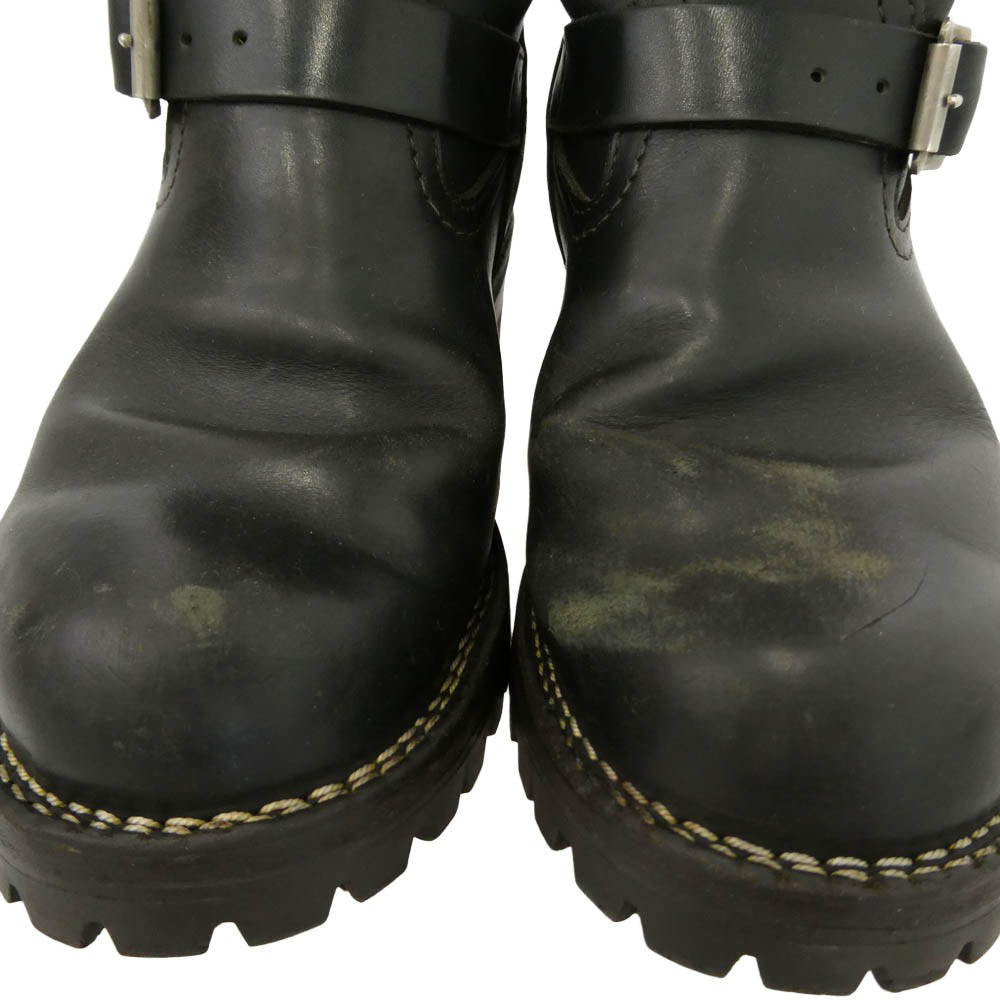 WESCO ウエスコ Custom Boss カスタム ボス エンジニア ブーツ ブラック系 US7E【中古】