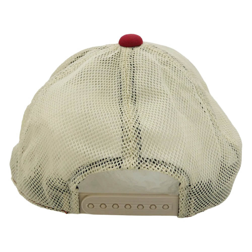 カミヤ CA4LA カシラ CA4LA カシラ KMY MESH CAP ダメージ加工 メッシュ キャップ レッド系【中古】