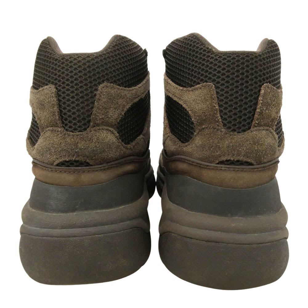 adidas アディダス EG6463 YEEZY Desert Boot Oil イージーデザートブーツ オイル ハイカット スニーカー ダークブラウン系 28cm【中古】