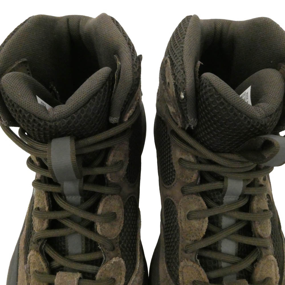 adidas アディダス EG6463 YEEZY Desert Boot Oil イージーデザートブーツ オイル ハイカット スニーカー ダークブラウン系 28cm【中古】