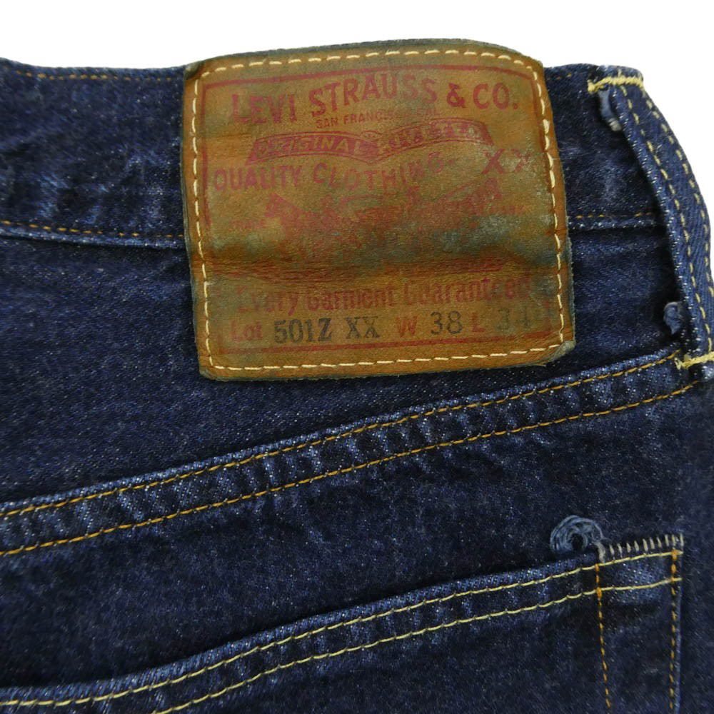 Levi's リーバイス 50154-0090 LVC 1954年 復刻 501ZXX デニム パンツ インディゴブルー系 インディゴブルー系 W38【中古】