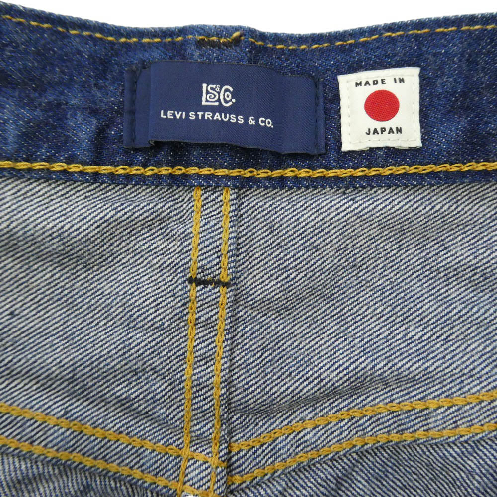 Levi's リーバイス A5875-0000 BLUETAB 80S 501 デニム パンツ インディゴブルー系 W38【中古】