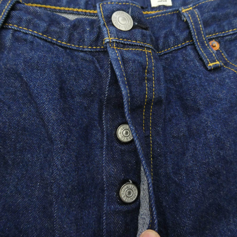 Levi's リーバイス A5875-0000 BLUETAB 80S 501 デニム パンツ インディゴブルー系 W38【中古】