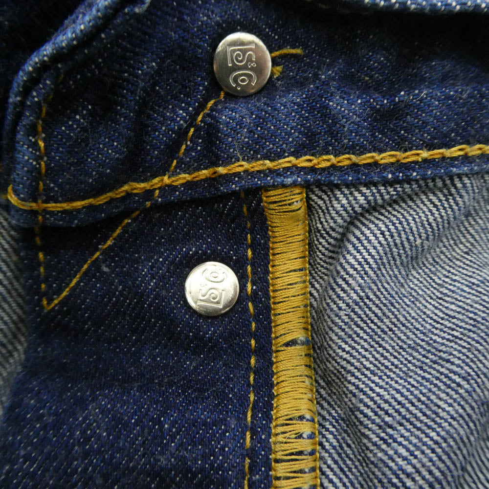 Levi's リーバイス A5875-0000 BLUETAB 80S 501 デニム パンツ インディゴブルー系 W38【中古】